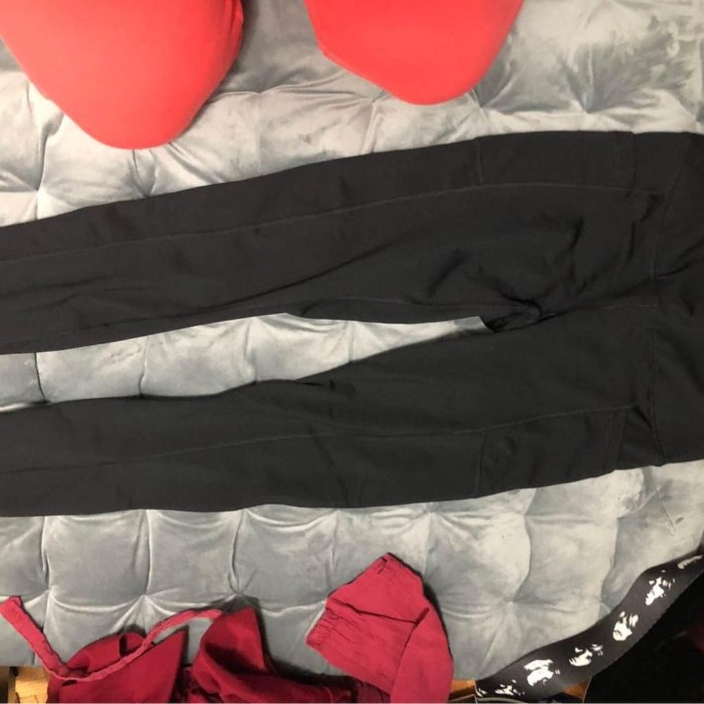 Black Fleece Lined Leggings